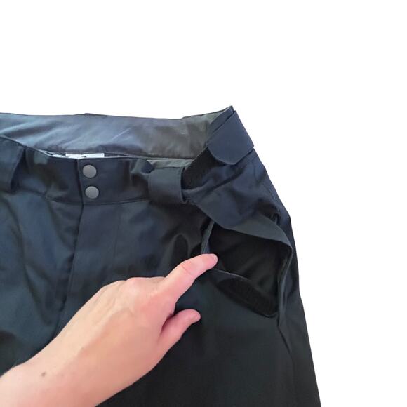 Spyder Snow Pants Men's M Black Insulated Nylon Ski Trousers Water Resistant - Picture 12 of 13